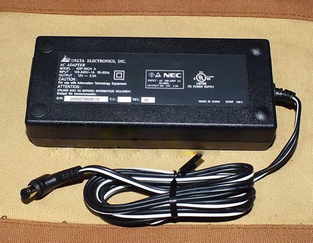 Delta NEC 12V 2.5A ADP-30CH A AC Adapter 6.5*3mm Delta NEC 12V 2.5A ADP-30CH A AC Adapter 6.5*3mm